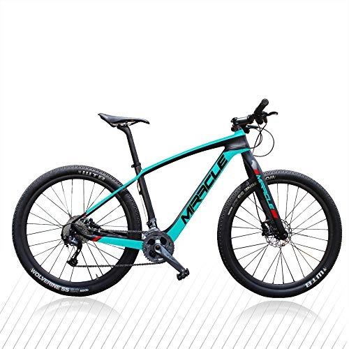 Mountain Bike : M01 Carbon Hardtail MTB Bici Completa 29er Fibra di Carbonio HMF 15, 5 / 17, 5 / 19 / 21 Pollici Bicicletta da Montagna Completa-SLX-Recon 11S_17, 5 Pollici