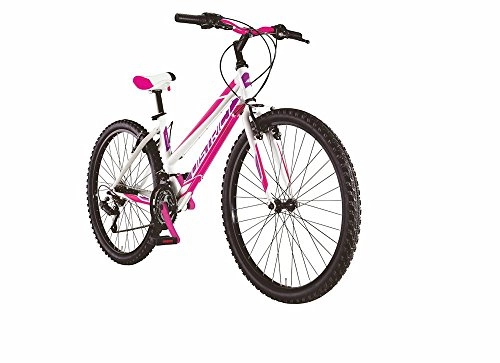 Mountain Bike : MBM Mountain Bike District da Donna, Telaio in Acciaio Cambio Shimano, Due Colori Disponibili
