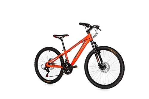 Mountain Bike : Moma Bikes, Bicicletta Mountainbike 24 BTT Shimano, Alluminio, Doppio Disco e Sospensione