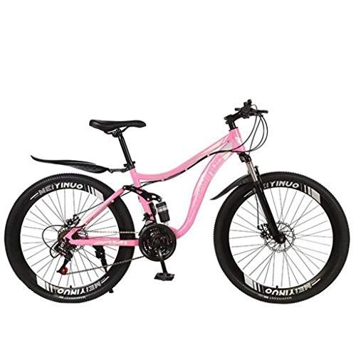 Mountain Bike : Mountain bike 27 velocità antiscivolo bici da 26 pollici pneumatici bici a sabbia doppia disco freno a sospensione a sospensione a sospensione per la bicicletta per ragazzi ragazze uomini e donne, C