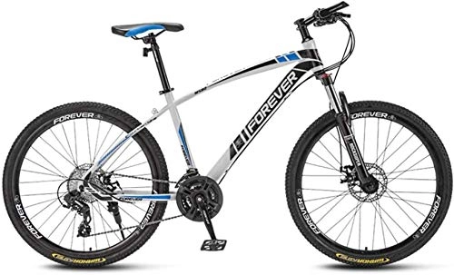 Mountain Bike : Mountain bike Biciclette 24 Biciclette pollici bicicletta for adulti, biciclette fuoristrada, ad alta acciaio al carbonio Telaio della bicicletta, ammortizzante della forcella anteriore, doppio freno