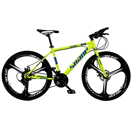 Mountain Bike : Mountain Bike Biciclette a velocità variabile per Studenti e Adolescenti al Lavoro (26 Pollici 21 / 24 / 27 / 30 velocità) Bicicletta a Doppio Ammortizzatore