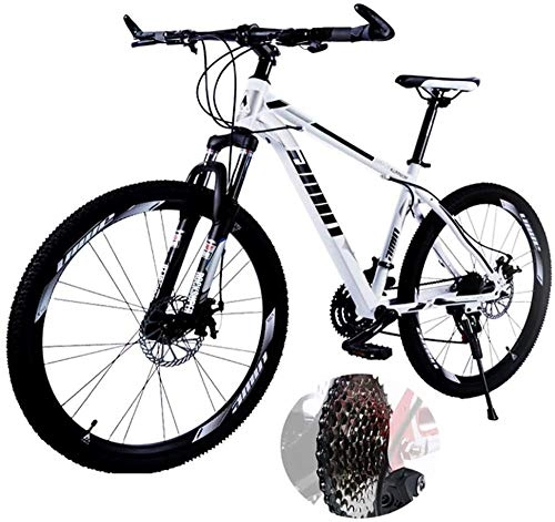 Mountain Bike : Mountain Bike, Trekking Bicycle Cross Trekking Bikes 26In 21 / 24 / 27 Speed ​​Disc Brake Bicycle Fully MTB Bicycle-24 velocità