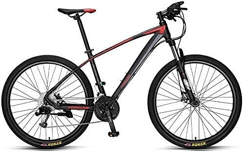 Mountain Bike : N&I Mountain Bikes - Mountain Bike per adulti a 33 velocità, con doppio disco, 26 pollici, colore nero