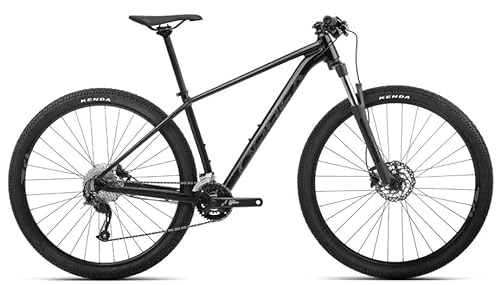 Mountain Bike : ORBEA Onna 40 29R Mountain Bike (M / 43 cm, nero lucido) / argento (opaco)