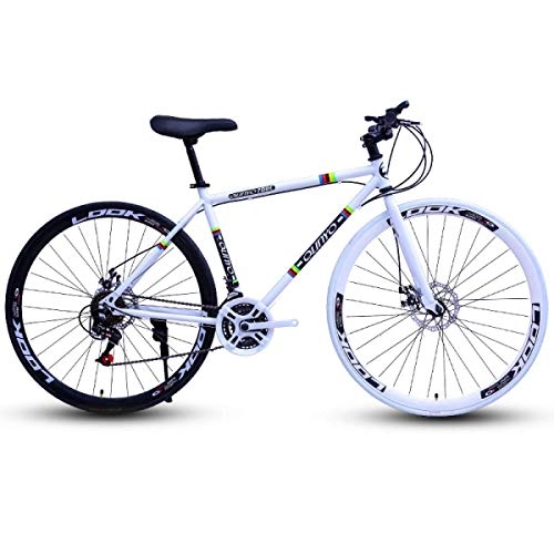 Mountain Bike : Orchidea verde Mountain Bike, Mountain Bike da 26 Pollici, Bici da Ciclismo per Adulti per Esterni, Bici da Strada Resistente, Bicicletta Leggera, Bici Sportiva, più Colori