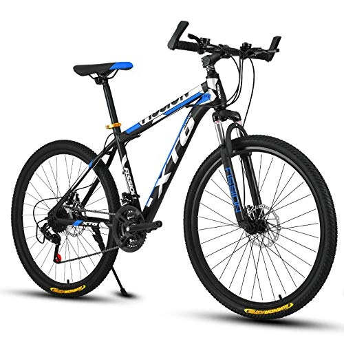Mountain Bike : peipei Mountain Bike velocit variabile velocit variabile Assorbimento degli Urti Freni a Doppio Disco Uomini e Donne Studente di Bicicletta Adulto-Nero velocit Blue_30