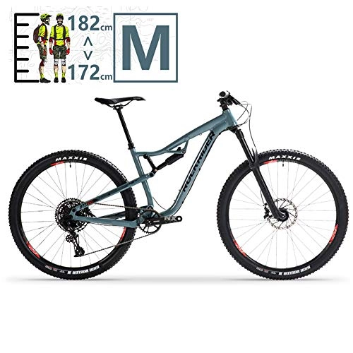 Mountain Bike : QMMD 29 Pollici Mountain Bike, Adulti Bicicletta Biammortizzata, Biciclette Telaio Alluminio, 12 velocità Mountain Biciclette, Uomo / Donne Bicicletta Mountain Bike, 29 inch m, 12 Speed