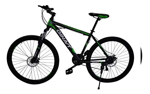 Mountain Bike : Reset Bici Bicicletta MTB 27, 5 GINAVT 21V Nero Verde
