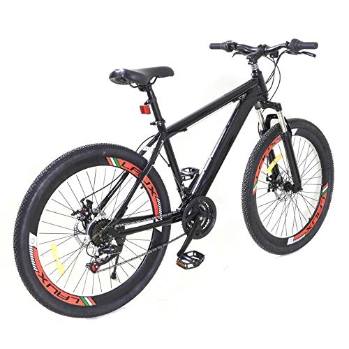 Mountain Bike : ROMYIX Bicicletta da montagna per adulti, 21 velocità, ruote da 26 pollici, in lega di alluminio, per uomini e donne