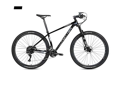 Mountain Bike : Shiyajun 2.0 Ingresso in Fibra di Carbonio velocità Mountain Bike Freno Olio Mountain Bike Bici Bici Bici Mountain Bike e bici-Nero-29 Pollici × 15 Pollici