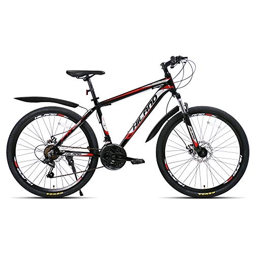 Mountain Bike : TIGOXL Mountain Bike 26 pollici 21 velocit in lega di alluminio con sospensione a doppia bicicletta con freno a disco per uomo o donna