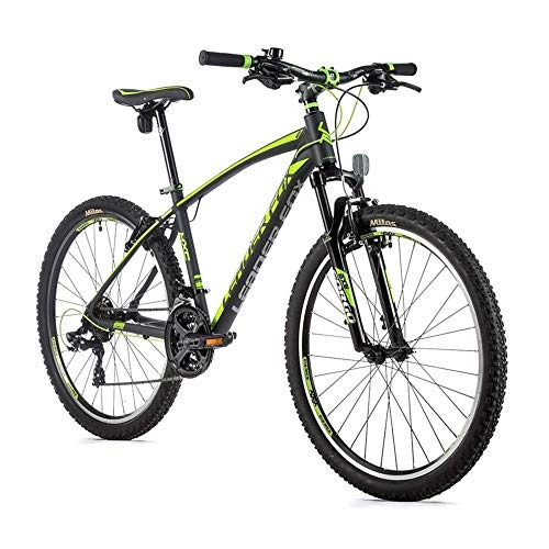 Mountain Bike : Velo - Muscolare per mountain bike 26 Leader Fox mxc 2020, da uomo, 7 V, telaio da 20 pollici, taglia da adulto da 180 a 188 cm, colore: Grigio opaco