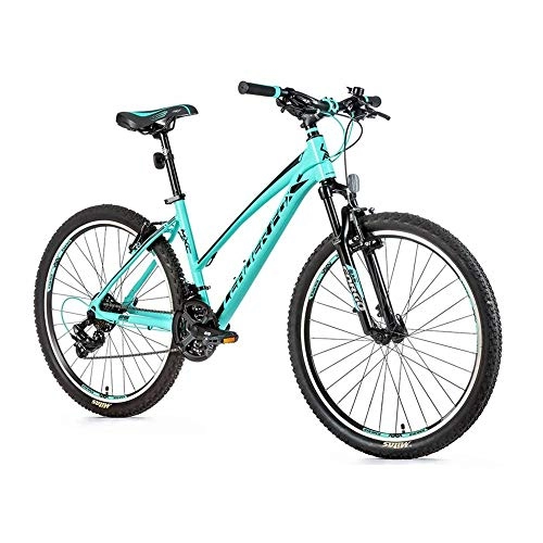 Mountain Bike : Velo - Muscolo per mountain bike 26 Leader Fox mxc 2020 da donna, 7 V, telaio 18 pollici, colore: verde