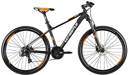 Mountain Bike : WHISTLE Bici MTB Front 27, 5 MIWOK 2165 Telaio Alluminio Gruppo Shimano RD-TX500 21V Forcella SUNTOUR XCT30 Gamma 2021 (16" - 41 CM)