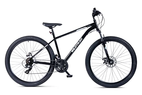 Mountain Bike : WildTrak - Bicicletta MTB, Adulto, 27.5", 21 Velocità, Gruppo Cambi Shimano - Nera