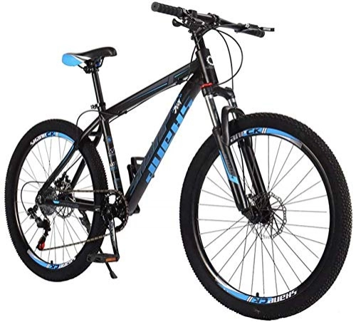 Mountain Bike : WQFJHKJDS Bicicletta da Uomo a 10 velocità in Mountain Bike per Uomo Bicicletta per Adulti Bicicletta per Adulti 27, 5 Pollici Assorbimento del Freno a Disco (Color : A)
