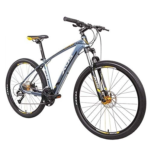 Mountain Bike : XBSLJ Mountain Bike, Bici da Città Mountain Bike, 27, 5"Diametro della Ruota Bicicletta in Lega di Alluminio 27 velocità Freno a Disco Meccanico velocità variabile Telaio da 16