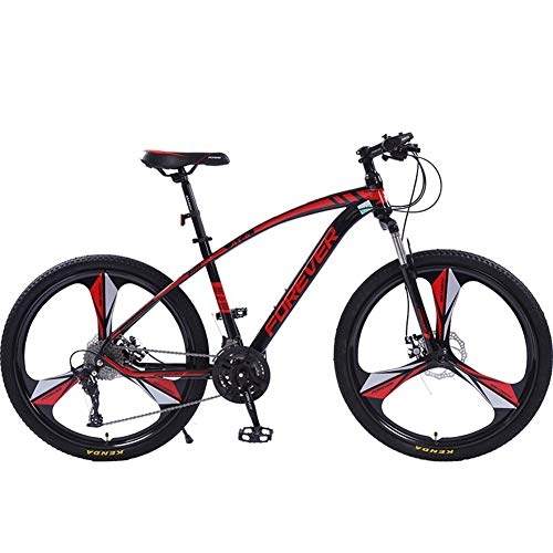 Mountain Bike : Xue Mountain Bike 24 velocit Steel Frame Ruote Doppia della Sospensione Folding Bike