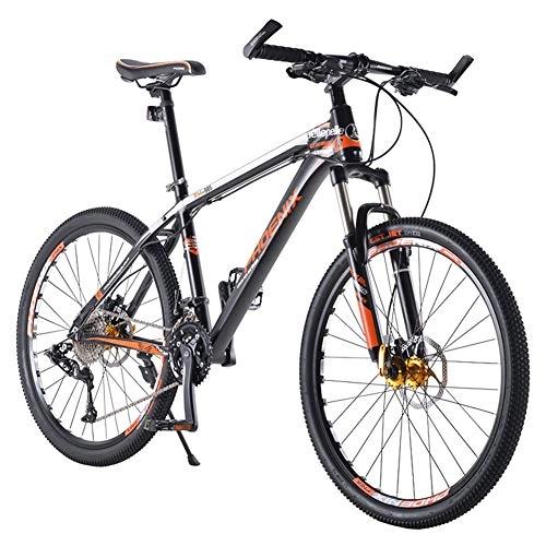 Mountain Bike : Xue Mountain Bike 33 velocit 27, 5" Bicicletta per Adulti con Telaio in Lega di Alluminio e F / R Freni Biciclette da Strada