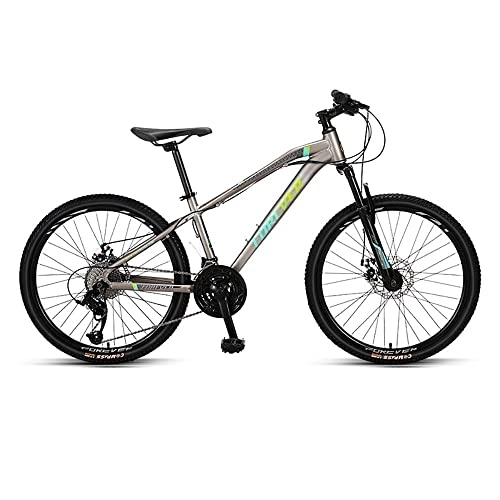 Mountain Bike : Yirunfa Mountain Bike in Alluminio da 24 Pollici, Freni a Disco e Cambio da 27 velocità, Bicicletta per Ragazzi, Ragazze, Donne e Uomini Hardtail MTB Mountain Bike vestibilità: 130-170 cm