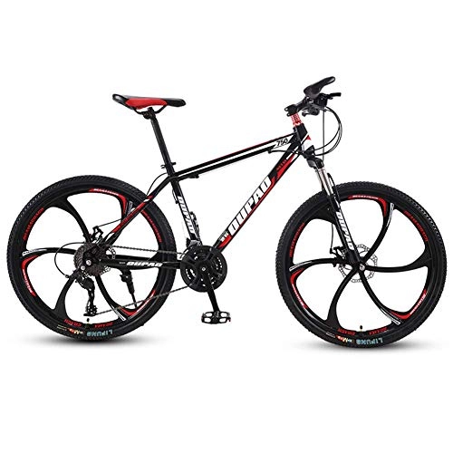 Mountain Bike : YSAGNZQ 21 / 24 / 27 velocit Mountain Bike Pneumatici Ammortizzatori Bicicletta Snow Bike, 24 inch 27 Speed