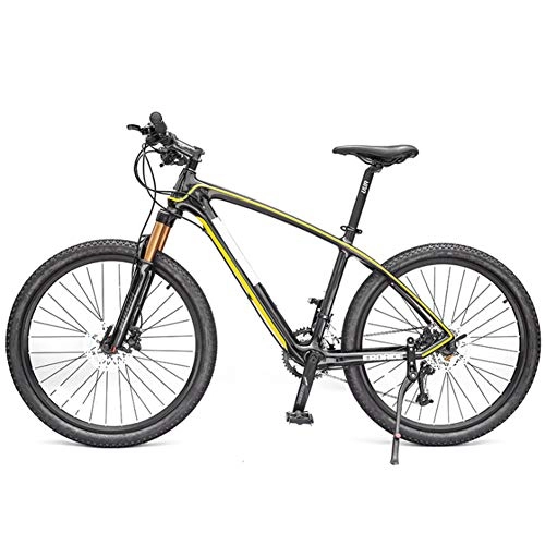 Mountain Bike : ZHIFENGLIU Mountain Bike per Adulto con velocit Variabile, Ammortizzatore Ad Aria da 26 Pollici Bici Ultraleggera in Fibra di Carbonio Ultraleggera