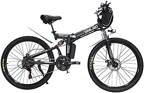 Bicicleta de montaña eléctrica plegables : CASTOR Bicicleta electrica Bicicleta eléctrica Bicicleta Bicicleta Plegable para Adultos, 26 Pulgadas de Bicicleta de montaña eléctrica ebike, Bicicleta Ligera para Adolescentes Hombres Mujeres