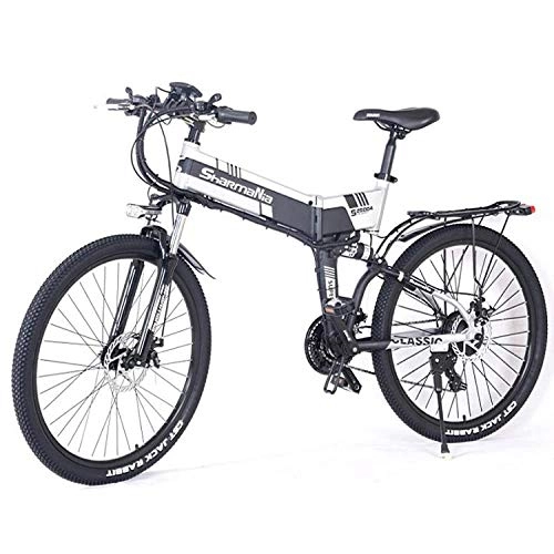 Bicicleta de montaña eléctrica plegables : Hokaime Bicicleta eléctrica Plegable Bicicleta eléctrica de montaña Bicicleta eléctrica Plegable