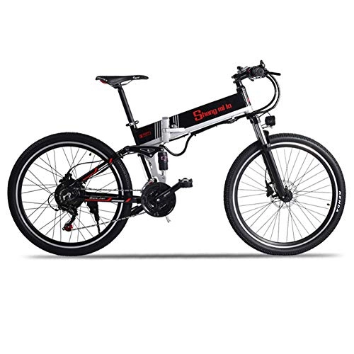 Bicicleta de montaña eléctrica plegables : LCLLXB Bicicleta elctrica Bicicleta elctrica Plegable de 26 Pulgadas Bicicleta de montaña Bicicleta elctrica de Carretera Bicicleta elctrica
