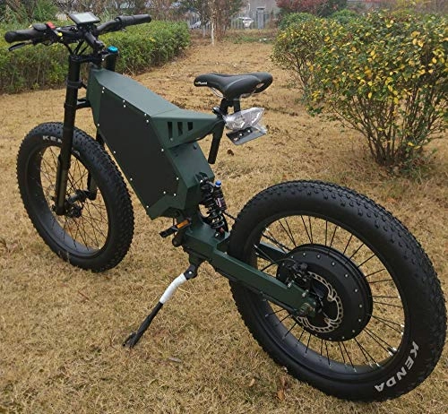 Bicicletas de montaña eléctrica : 15, 000W Army Mother Power Mountain Ebike 120km / h