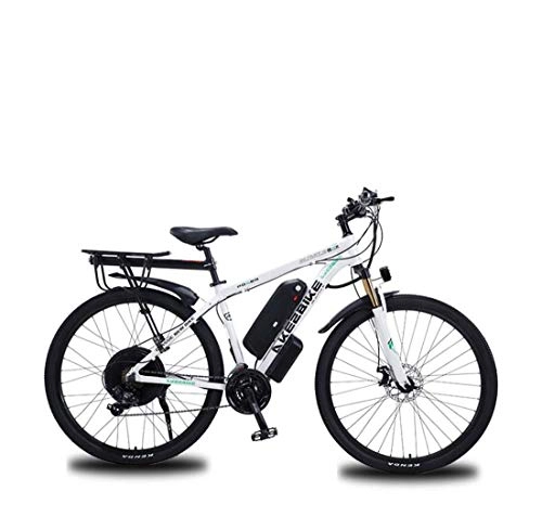 Bicicletas de montaña eléctrica : Adulto Bicicleta de montaña eléctrica, batería de Litio de 48V, con Pantalla multifunción LCD de Bicicletas, de Alta Resistencia de aleación de Aluminio Marco de E-Bikes, 29 Pulgadas Ruedas, B