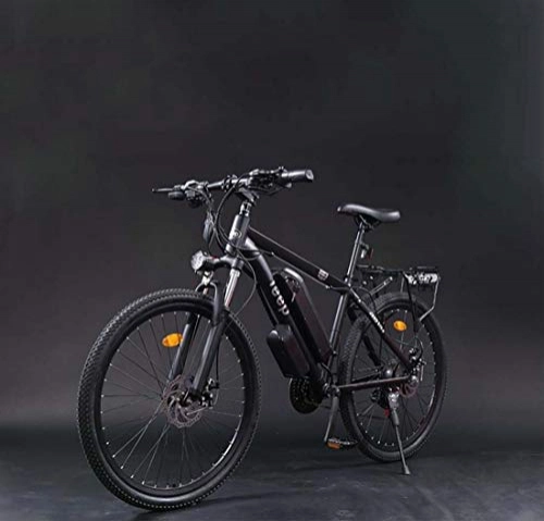 Bicicletas de montaña eléctrica : Adulto Bicicletas de 26 Pulgadas de montaña eléctrica, batería de Litio de 36V aleación de Aluminio de la Bicicleta eléctrica, Dispositivo de visualización LCD antirrobo 27 de Velocidad, E, 10AH