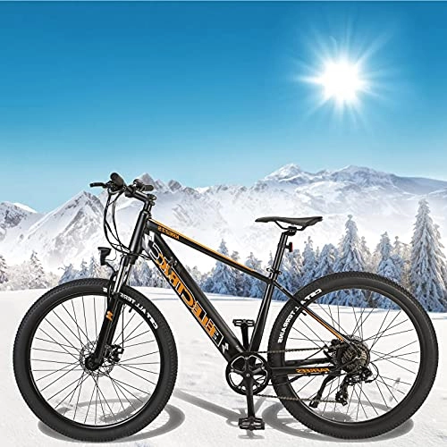 Bicicletas de montaña eléctrica : Bici electrica Bicicleta Eléctrica E-MTB 27, 5" Batería Extraíble de 36V 10Ah Bicicleta eléctrica Inteligente con Instrumento LCD Central & Autonomía Buena