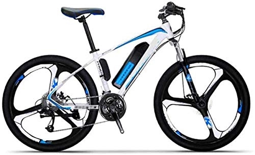 Bicicletas de montaña eléctrica : Bicicleta electrica, Bicicletas eléctricas de la montaña de 26 pulgadas, bifurcación audaz de la suspensión de aleación de aluminio Bicicleta para adultos Ciclismo de litio Batería de litio Cruiser pa