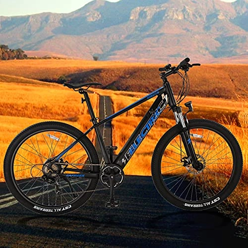 Bicicletas de montaña eléctrica : Bicicleta Eléctrica de Montaña 250 W Motor Bicicleta Eléctrica con Batería de Litio de 10Ah Bicicleta Eléctrica Urbana Engranaje De 7 Velocidad De Shimano Amigo Fiable para Explorar