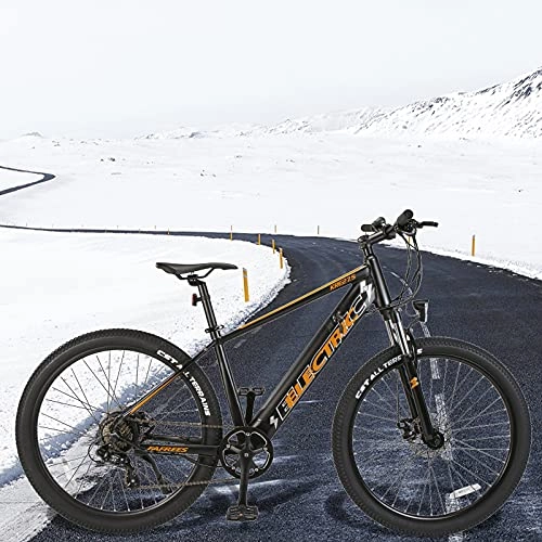 Bicicletas de montaña eléctrica : Bicicleta Eléctrica de Montaña de 27, 5" 250 W Motor Bicicleta Eléctrica con Batería de Litio de 10Ah Bicicleta eléctrica Inteligente Shimano 7 Velocidades Amigo Fiable para Explorar
