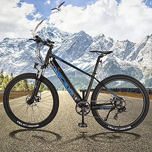 Bicicletas de montaña eléctrica : Bicicleta Eléctrica de Montaña de 27, 5" Batería Extraíble de 36V 10Ah Bicicleta Eléctrica E-MTB 27, 5" Bicicleta eléctrica Inteligente Engranaje De 7 Velocidad De Shimano Amigo Fiable para Explorar