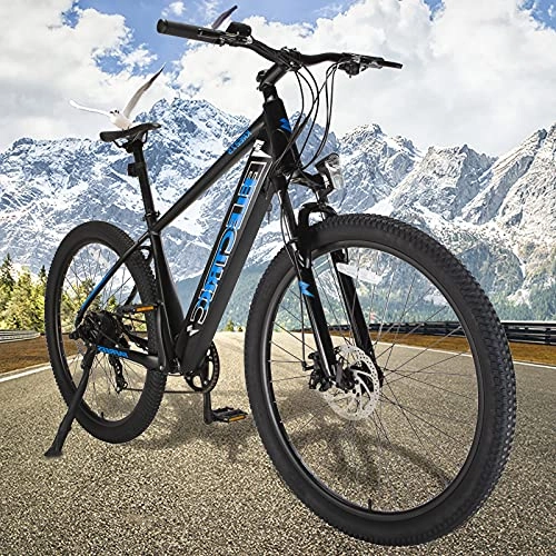 Bicicletas de montaña eléctrica : Bicicleta eléctrica Mountain Bike de 27, 5 Pulgadas Batería Litio 36V 10Ah Bicicleta Eléctrica Urbana Compañero Fiable para el día a día