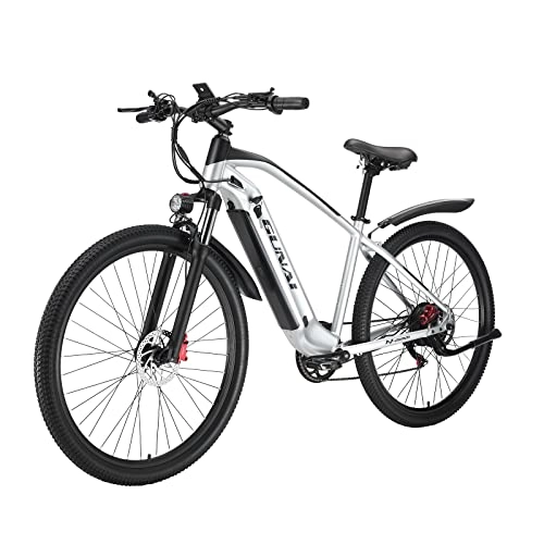 Bicicletas de montaña eléctrica : CANTAKEL Bicicleta EléCtrica para Adulto, Off-Road Bike Neumáticos de 29 Pulgadas con Batería de Iones de Litio Extraíblede 48V 19AH y Transmisión Shimano Professional de 7 Velocidades