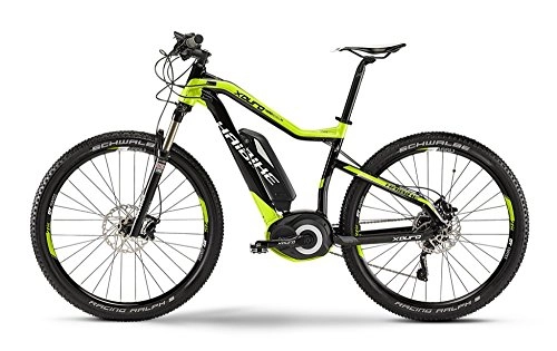 Bicicletas de montaña eléctrica : Carcasa XDURO Seven RX 27, 5 400 wh 10 G XT15 HB BPN - negro / verde / gris - Rh 55