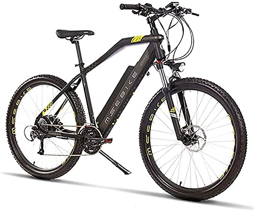 Bicicletas de montaña eléctrica : CASTOR Bicicleta electrica Bicicletas para Adultos y Adolescentes, Bicicletas de aleación de magnesio Terrain, 27.5"48V 400W 13Ah Batería de Litio extraíble Batería para Hombres