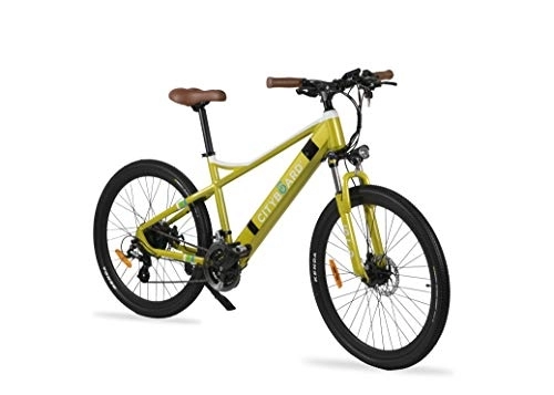 Bicicletas de montaña eléctrica : Cityboard E- Tui Bicicleta Eléctrica, Unisex Adulto, Negro / Azul, 27.5 Pulgadas