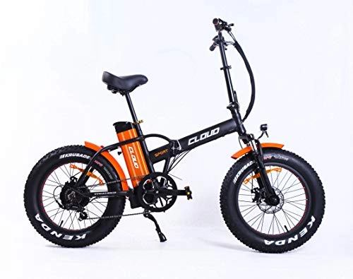 Bicicletas de montaña eléctrica : Cloud Bicicleta eltrica de montaña | Rueda Gorda | Plegable 250w | 60 km autonomia