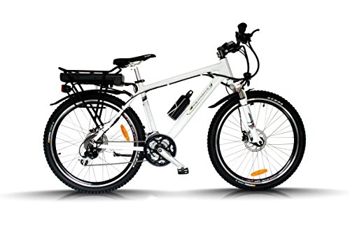 Bicicletas de montaña eléctrica : egarbike Bicicleta eléctrica Egara 36V 10ah MTB 24 SP 324wh Frenos Hidráulicos