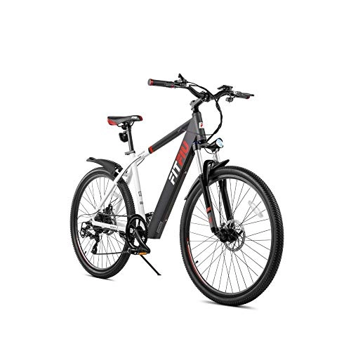 Bicicletas de montaña eléctrica : FUJISOL Bicicleta eléctrica Negra 20″ 250W bateria Samsung 36V Shimano 6V-