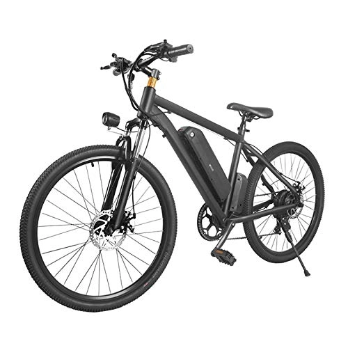Bicicletas de montaña eléctrica : Home store Bicicleta de montaña eléctrica E-Bike, 36V / 10.4Ah La batería de Litio Recargable de Gran Capacidad, Bicicletas Eléctricas para Adultos, Negro