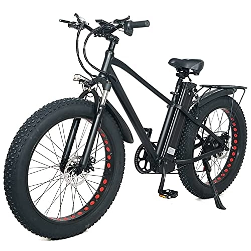 Bicicletas de montaña eléctrica : Kinsella KS26 - Bicicleta eléctrica con neumáticos gruesos de 48 V CST4.0 para bicicleta de montaña, batería Tesla de 21 Ah