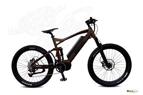 Bicicletas de montaña eléctrica : MTB eBike Bicicleta Elctrica de Montaa Subzero Motor Central 1000W 48V 21Ah Panasonic 55km / h RockShox Doble Suspensin