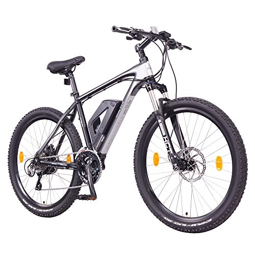 Bicicletas de montaña eléctrica : NCM Prague Plus Bicicleta elctrica de montaña, 250W, Batera 36V 14Ah 504Wh (Negro 26")